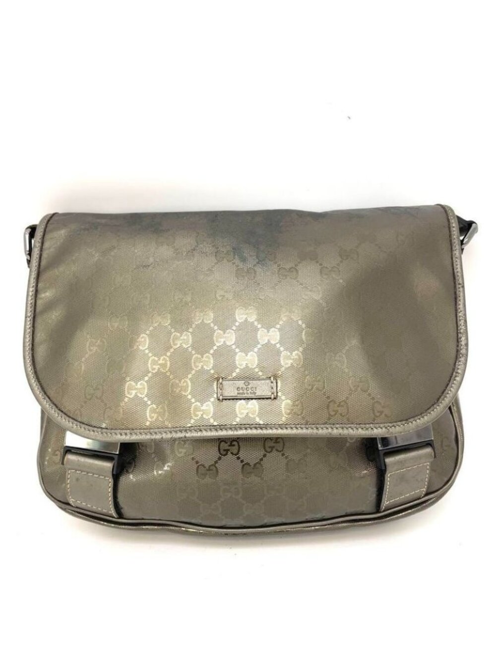 ★SOLD★ Gucci GG Supreme Shoulder Messenger Bag Business Travel - Picture 5 of 16